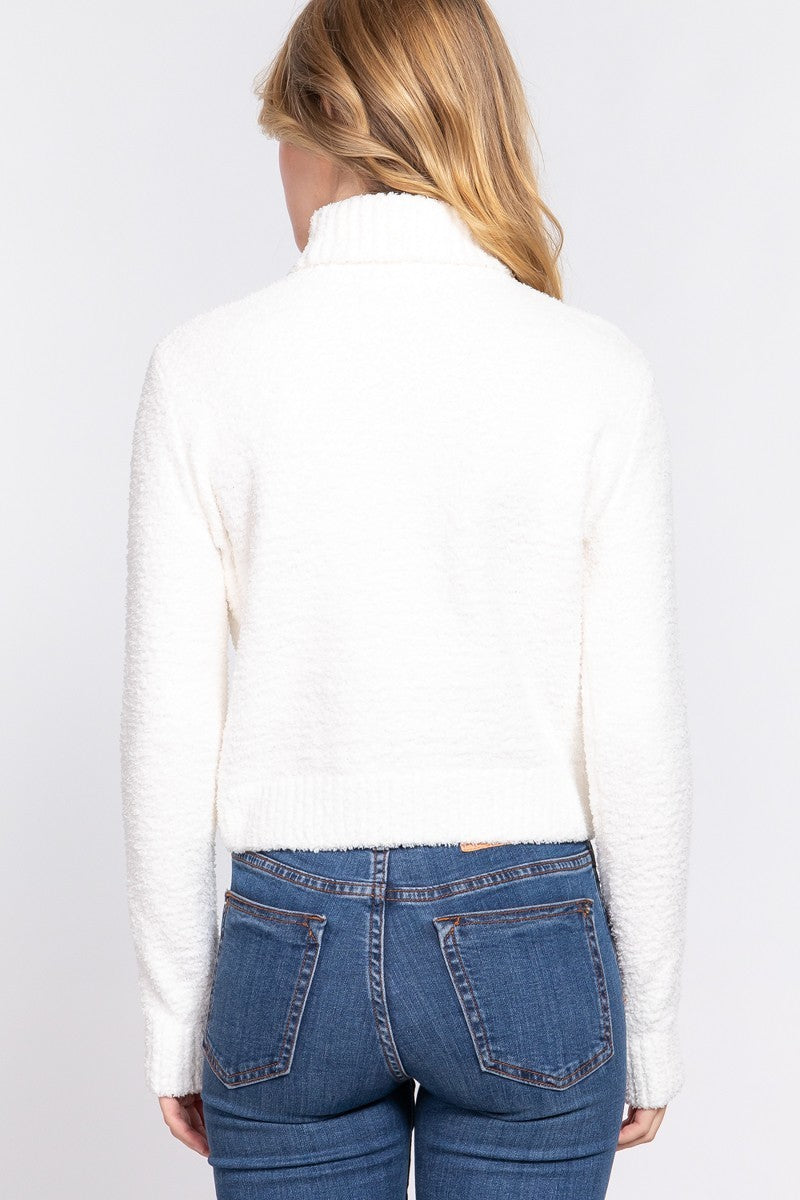 Turtleneck Sweater Top